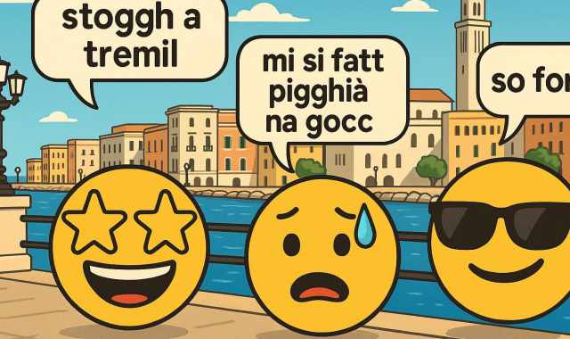 E se le faccine parlassero in dialetto? Ecco le emoticon che danno voce al gergo barese